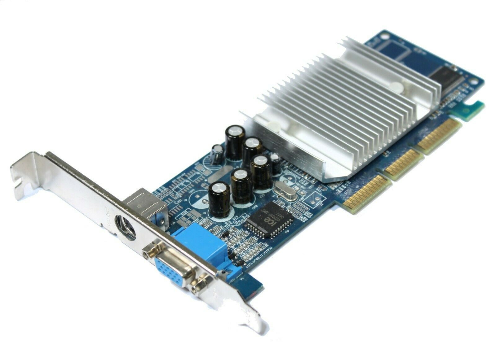 Grafische kaart nVidia GeForce4 MX4000 64MB DDR AGP 8x VGA S-VIDEO NV18 Board p119s0nz XFX